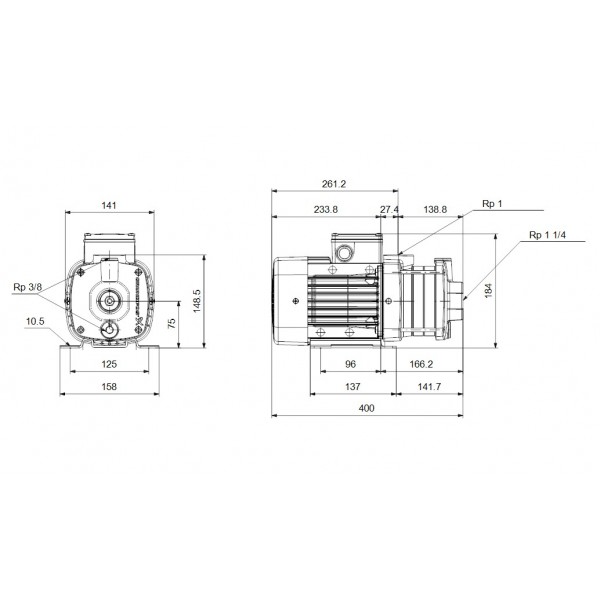 Pompa apa Grundfos CM5-5-3Ph