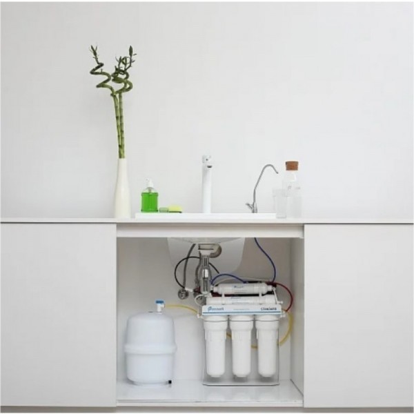 Purificator apa cu osmoza inversa Ecosoft in 5 trepte, Mineralizare, fara pompa booster - ECOSOFT