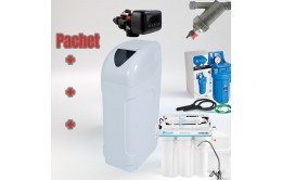 Pachet+++ Osmoza 5M + Filtru Grosier+ Big Blue 10, Sedimente 5m+ ByPass +Dedurizator 30litri