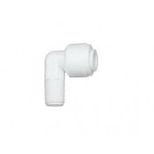 Conector de cuplare cu cot 1/8" MIP x 1/4" tub A4ME2-W